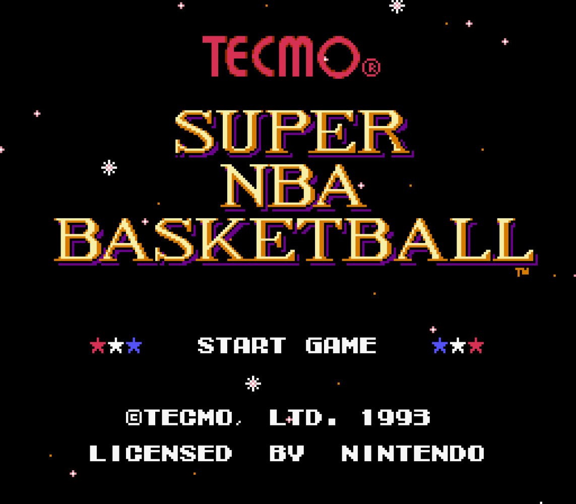 Tecmo Super NBA Basketball
